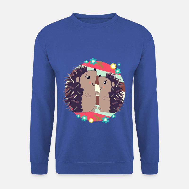 Glückliche Igel - Unisex Pullover - Royalblau