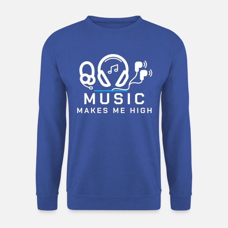 Musik - Unisex Pullover - Royalblau