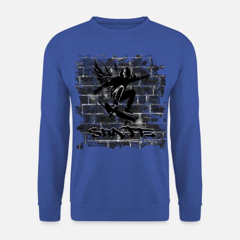 Skate - Unisex Pullover - Royalblau