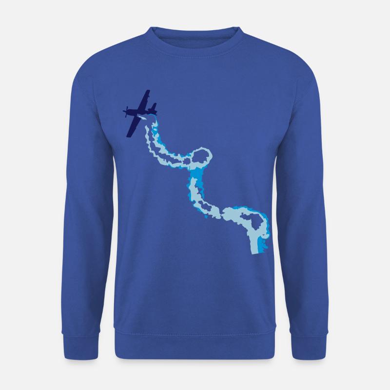Motorflieger Motorflugzeug Pilot Kunstflug - Unisex Pullover - Royalblau