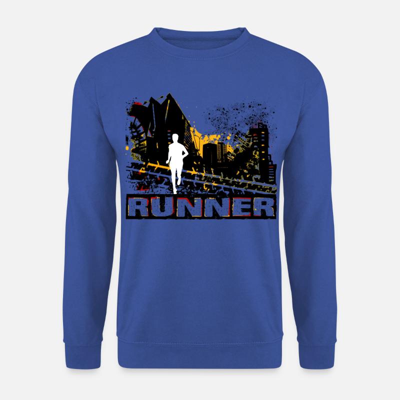 Läufer - Unisex Pullover - Royalblau