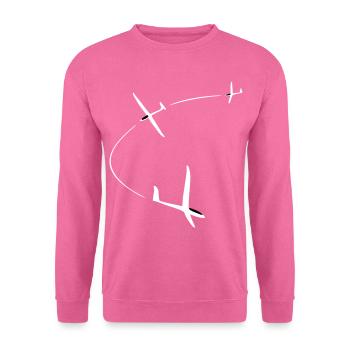 Glider Gliding Gliding Glider - Unisex Sweatshirt - pink - Front