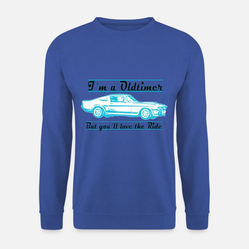 oldtimer capri - Unisex Pullover - Royalblau