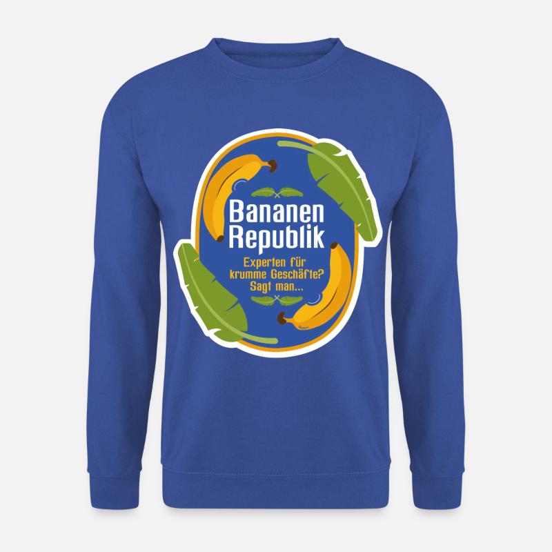 Bananenrepublik - Unisex Pullover - Royalblau
