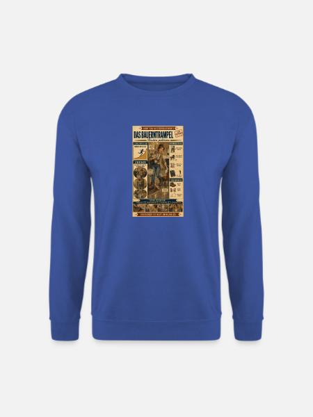 Das Bauerntrampel – stolpernd stabil - Unisex Pullover - Royalblau