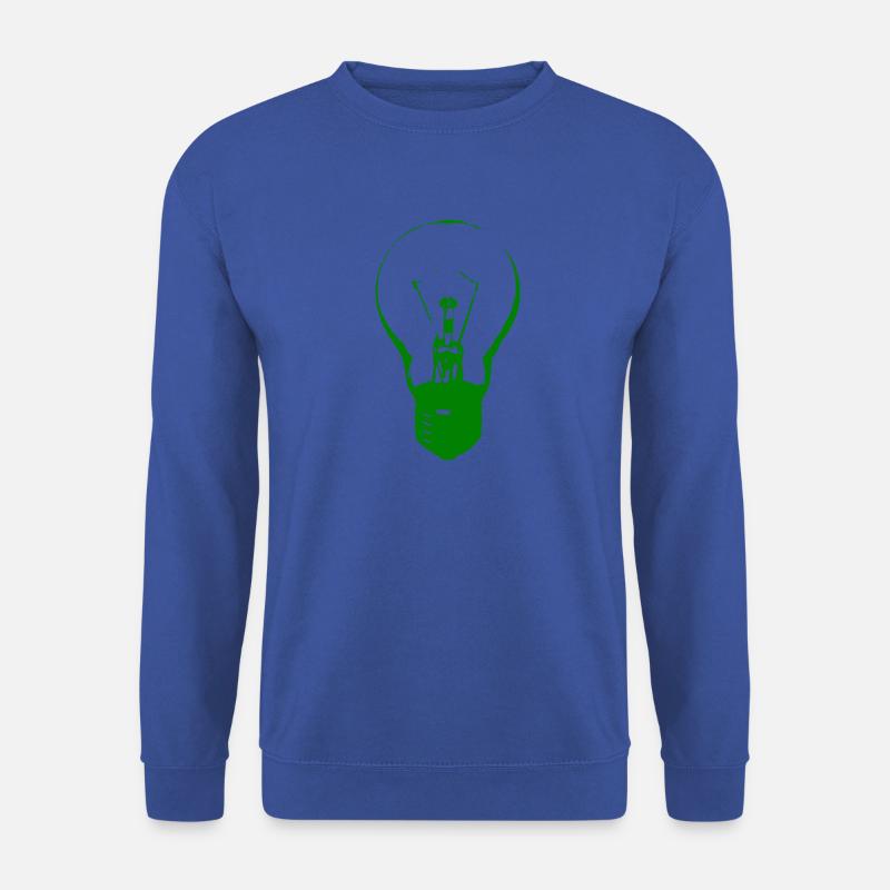 light bulb - Unisex Sweatshirt - royal blue