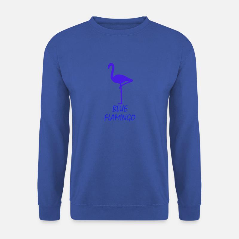 Blue Flamingo - Unisex Pullover - Royalblau