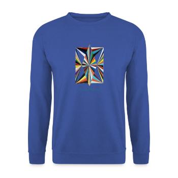 Astrapop 12 - Unisex Sweatshirt - royal blue - Front - Alina (178cm) & Michal (187cm)