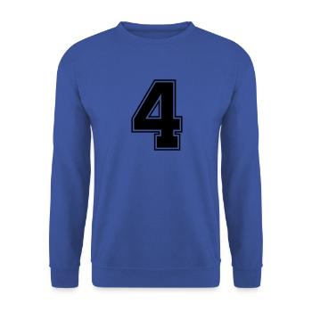 4 - Sweat-shirt Unisexe - bleu royal - Devant - Alina (178cm) & Michal (187cm)