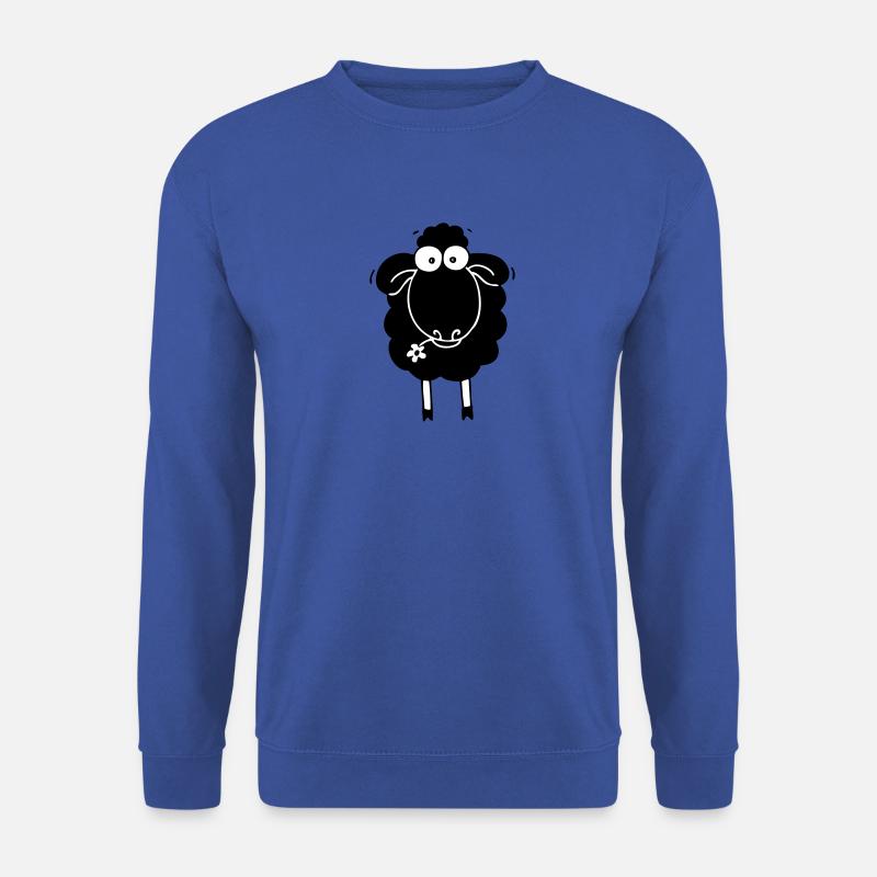 Schaf schwarz - Unisex Pullover - Royalblau