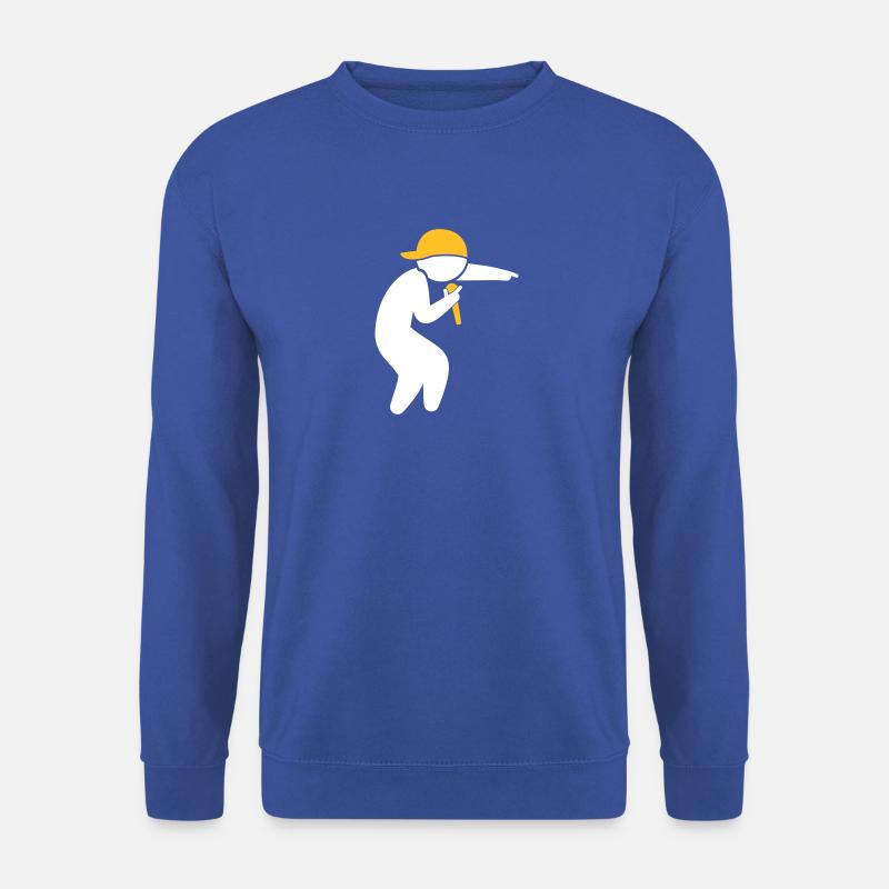 Hiphop Rapper - Unisex Pullover - Royalblau