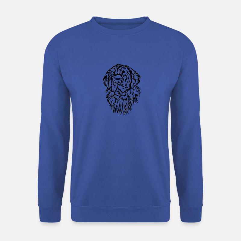 Newfoundland head - Unisex Sweatshirt - royal blue