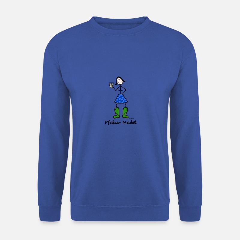 Pfälzer Mädel - Unisex Pullover - Royalblau