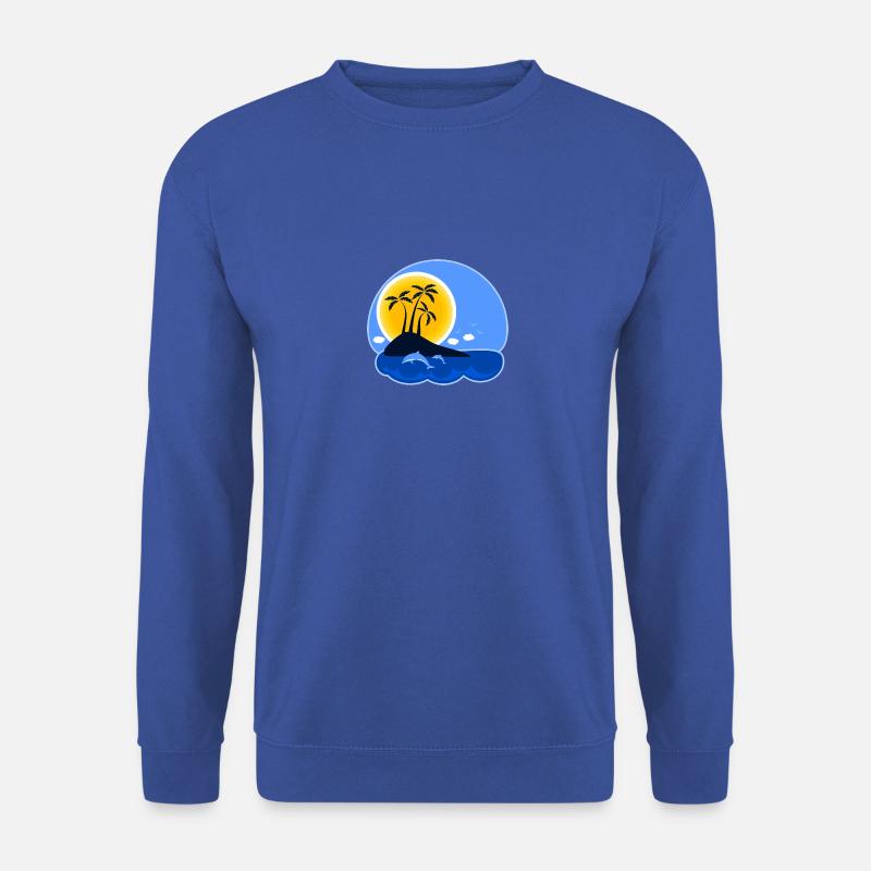 Urlaub Insel - Unisex Pullover - Royalblau