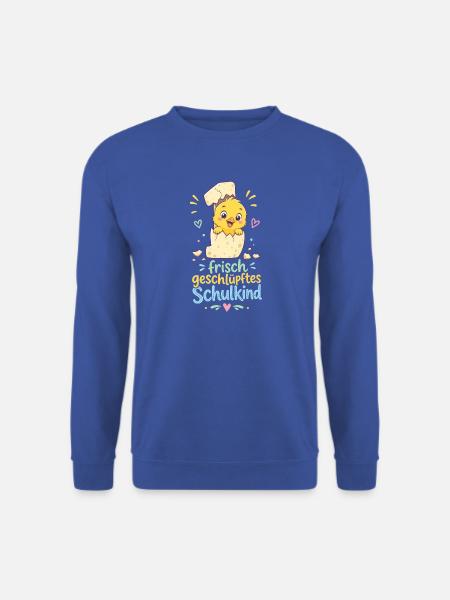 Frisch geschlüpftes Schulkind - Unisex Pullover - Royalblau