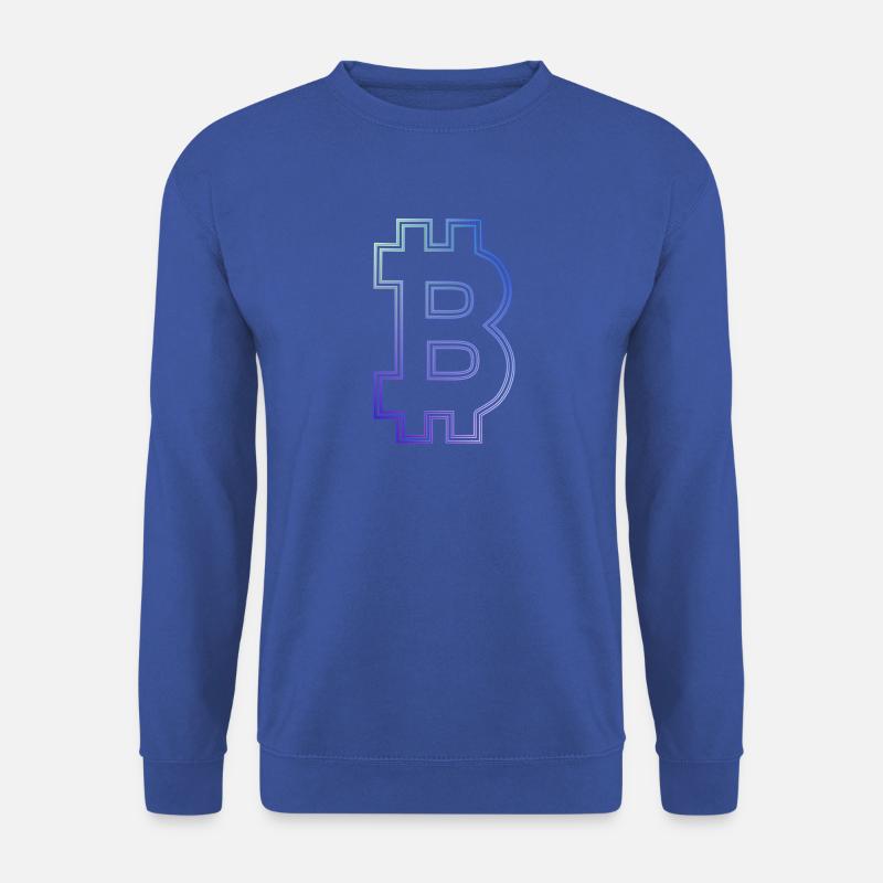 Bitcoin bitcoin BITCOIN Bitcoins bitcoins - Unisex Pullover - Royalblau