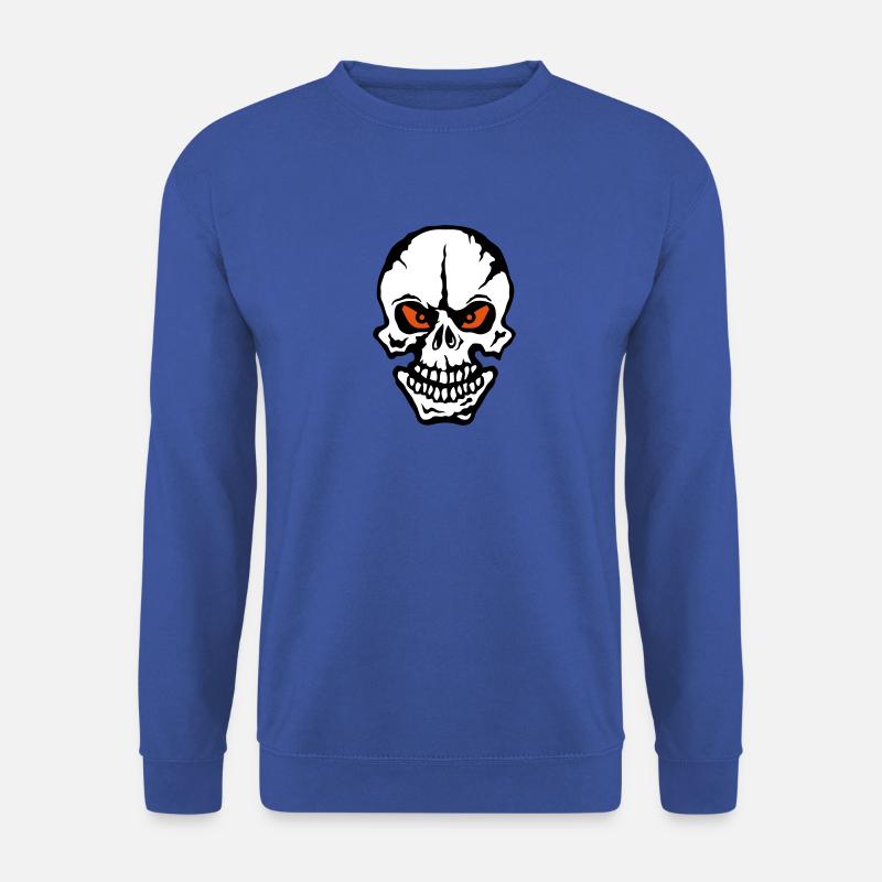 Todeskopf Auge 106 - Unisex Pullover - Royalblau