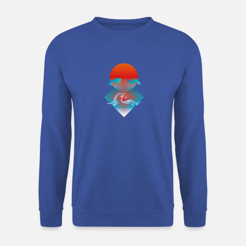 Sonnenuntergang - Unisex Pullover - Royalblau