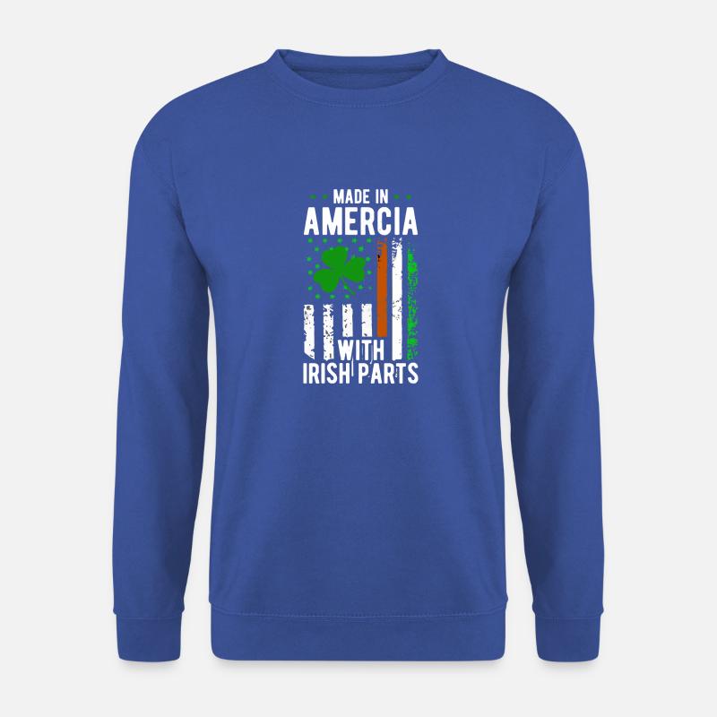 Saint Patricks Day 25 - Unisex Pullover - Royalblau