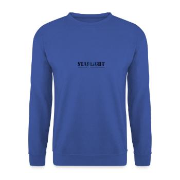 lumière des étoiles - Sweat-shirt Unisexe - bleu royal - Devant - Alina (178cm) & Michal (187cm)