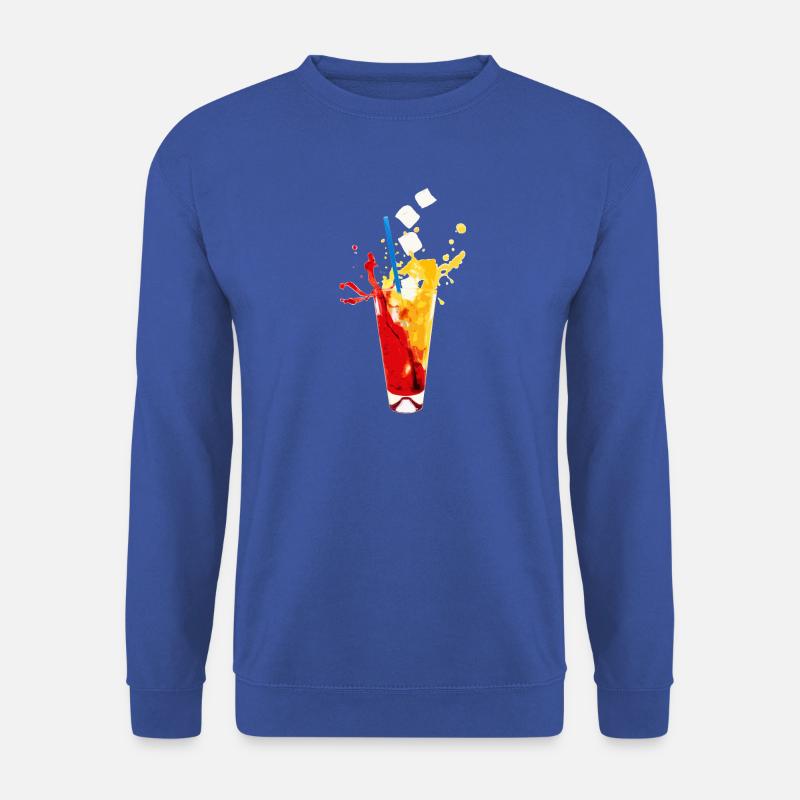 summerdrink freezing cold - Unisex Pullover - Royalblau