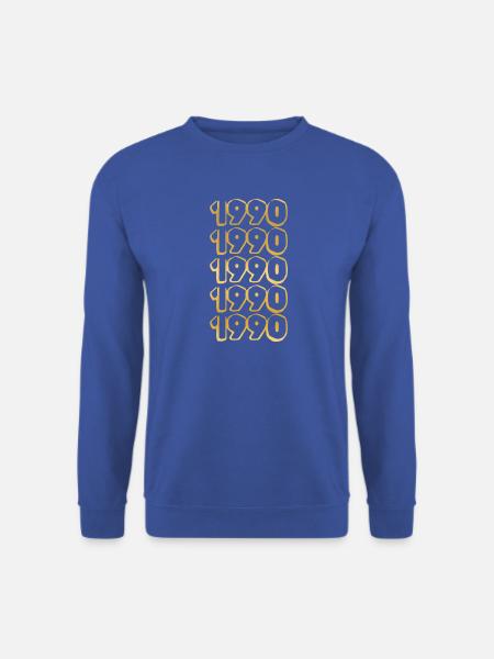 1990 - Unisex Pullover - Royalblau
