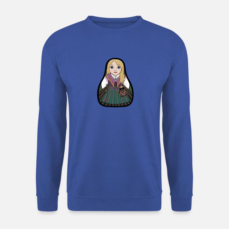 Ilsbostinta - Unisex Pullover - Royalblau