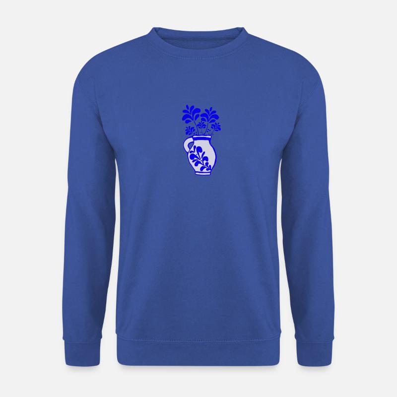 Bembel Flower - Unisex Pullover - Royalblau