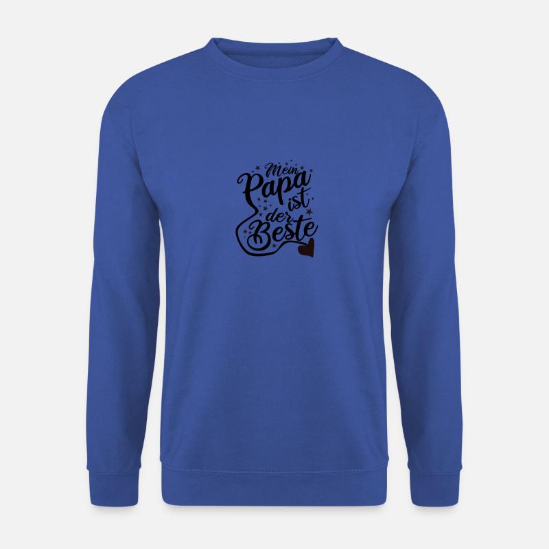 Mein Papa ist der Beste - Unisex Pullover - Royalblau