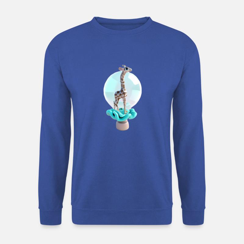 Design Giraffe - Unisex Sweatshirt - royal blue