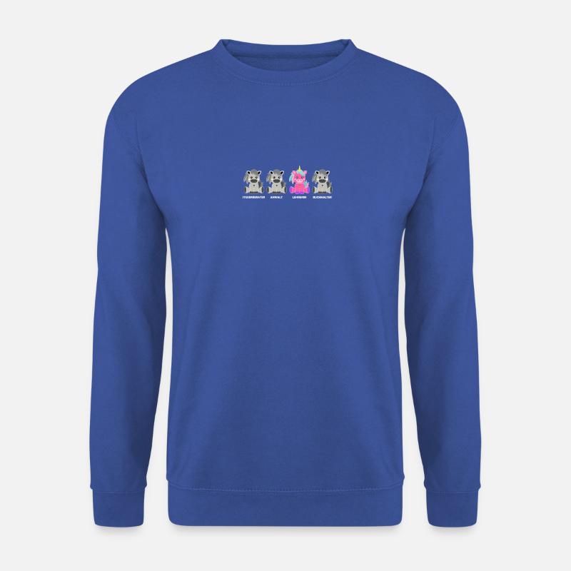 Einhorn Lehrerin Shirt - Unisex Pullover - Royalblau
