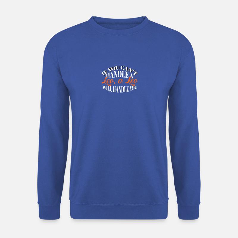 Sternzeichen Löwe / Zodiac Leo - Unisex Pullover - Royalblau