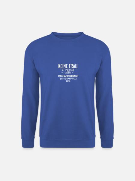 mechanikerin - Unisex Pullover - Royalblau