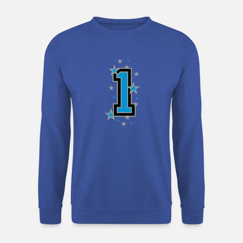 Nummer Eins 1 - Unisex Pullover - Royalblau