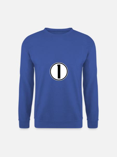 1 - Unisex Sweatshirt - royal blue