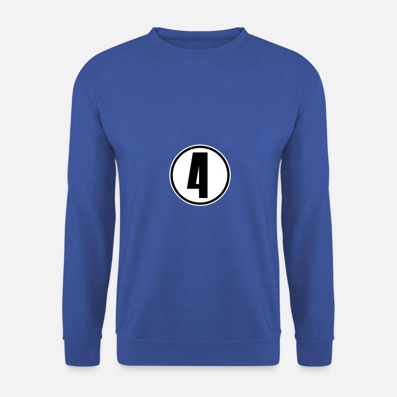 4 - Unisex Sweatshirt - royal blue