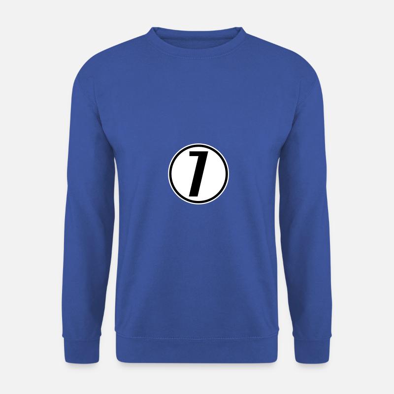 7 - Unisex Sweatshirt - royal blue