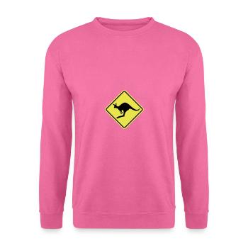 Känguru - Unisex Pullover - Pink - Vorne