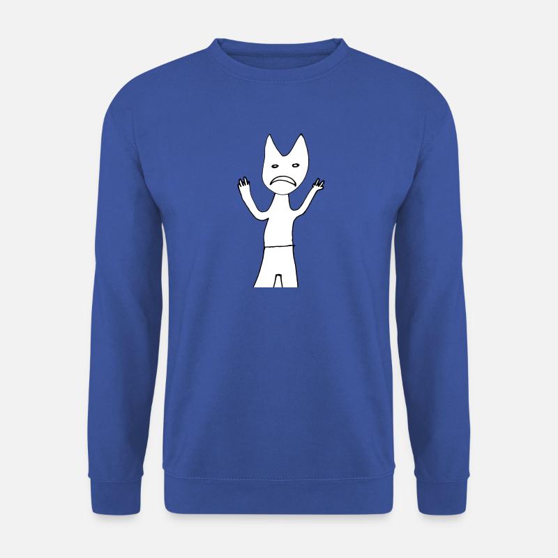 trash boy - Unisex Pullover - Royalblau