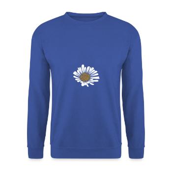 Daisy - Unisex Sweatshirt - royal blue - Front - Alina (178cm) & Michal (187cm)