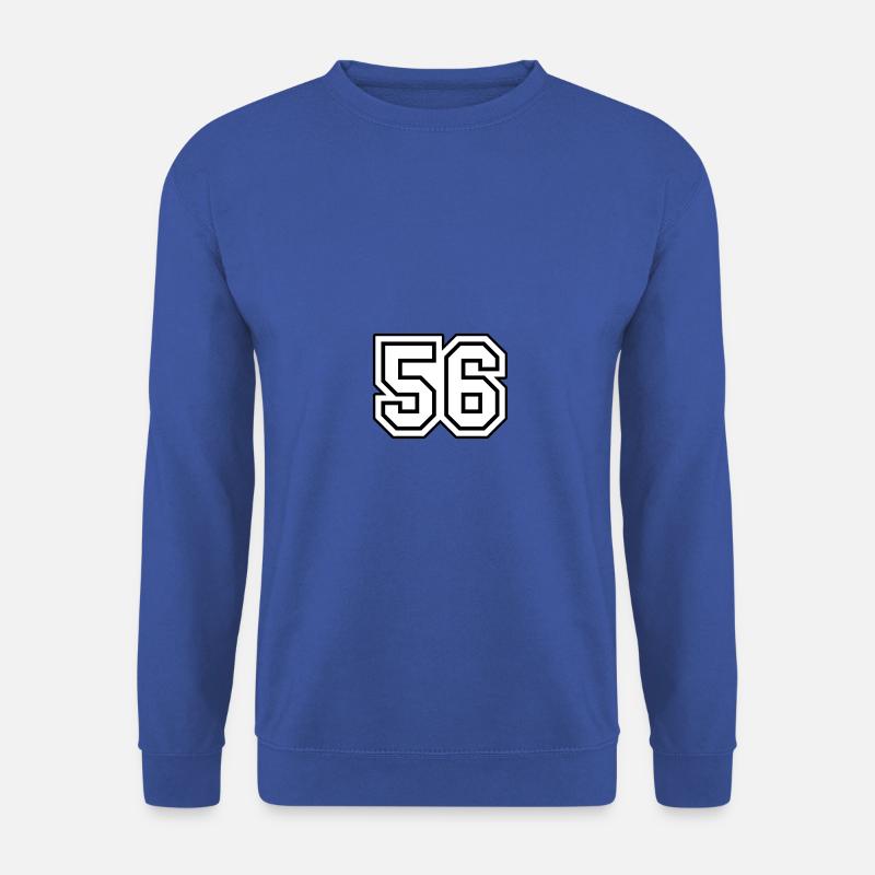 56 - Unisex Pullover - Royalblau