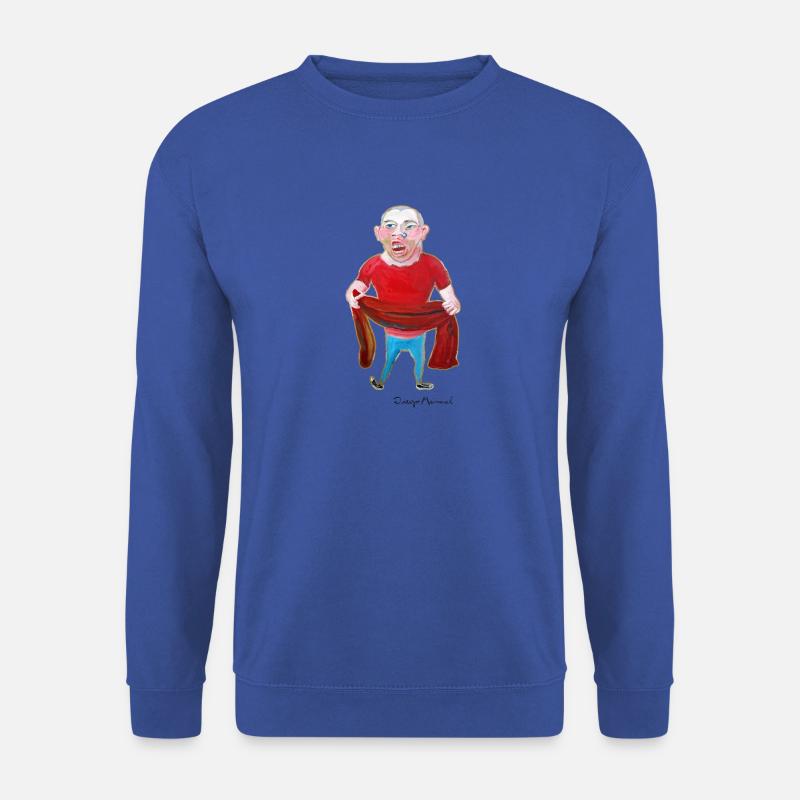 Roter Lüfter - Unisex Pullover - Royalblau