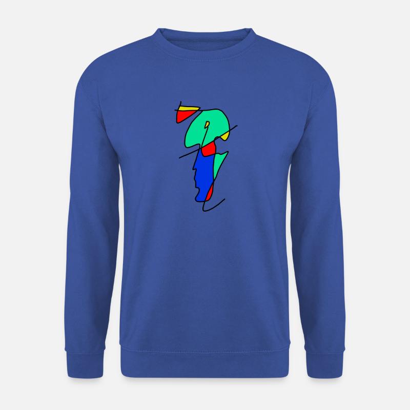 Kunst - Unisex Pullover - Royalblau