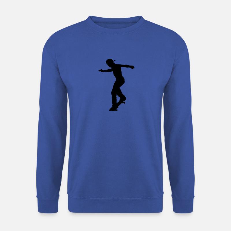 skater - Unisex Pullover - Royalblau