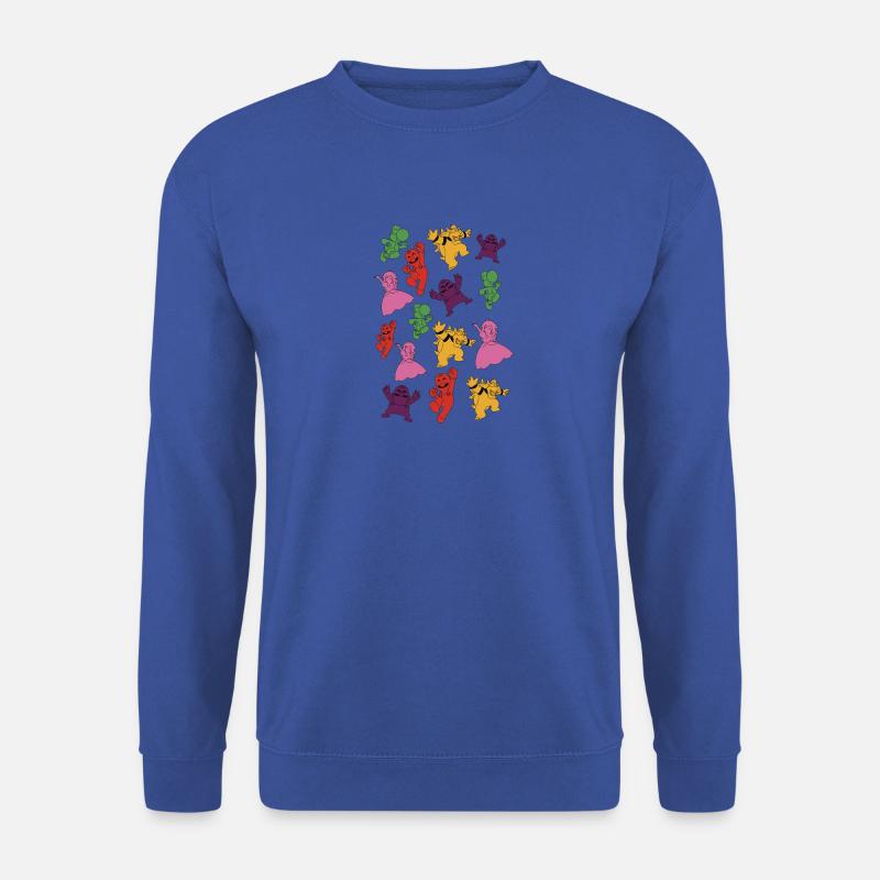 SUPER DOODLE - Unisex Pullover - Royalblau