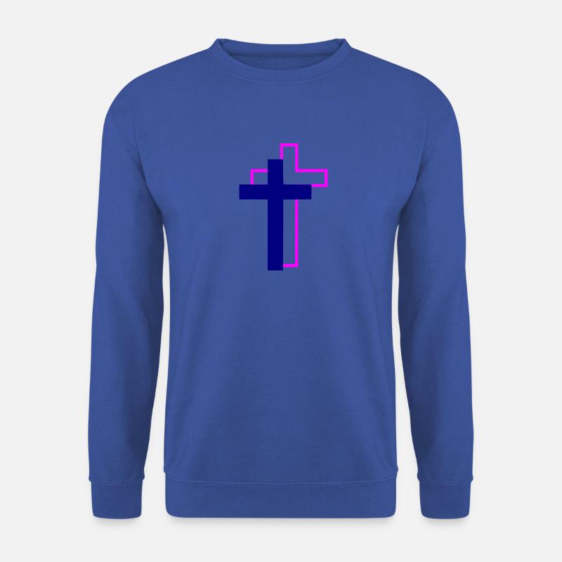 Kreuze - Unisex Pullover - Royalblau