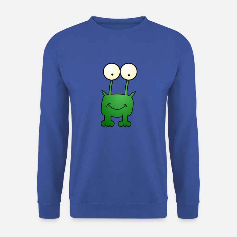 Frog - Alien - Alien - Monster - Unisex Sweatshirt - royal blue