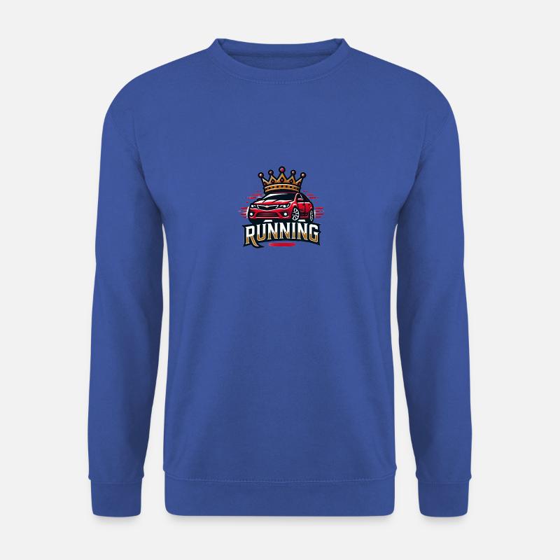 Laufender König - Unisex Pullover - Royalblau