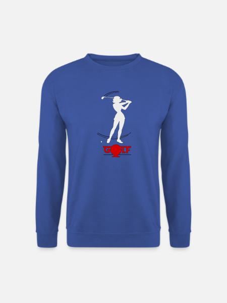 Retro-Golfer - Unisex Pullover - Royalblau