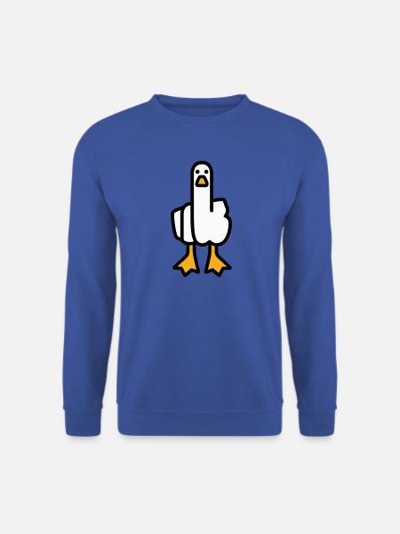Statement Gans - Unisex Pullover - Royalblau